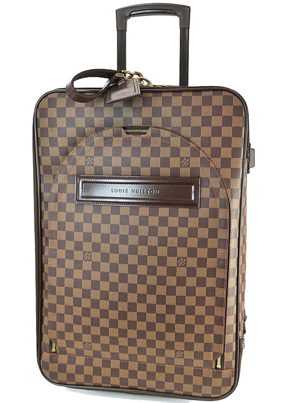 Louis Vuitton Brown Damier Check Cabin Rolling Suitcase